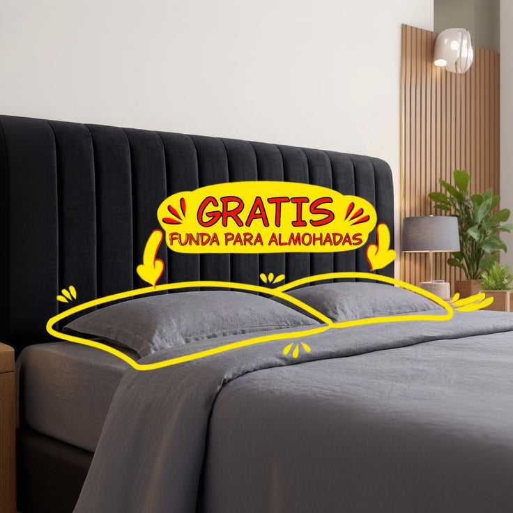 Protector tipo funda para cabecero de cama