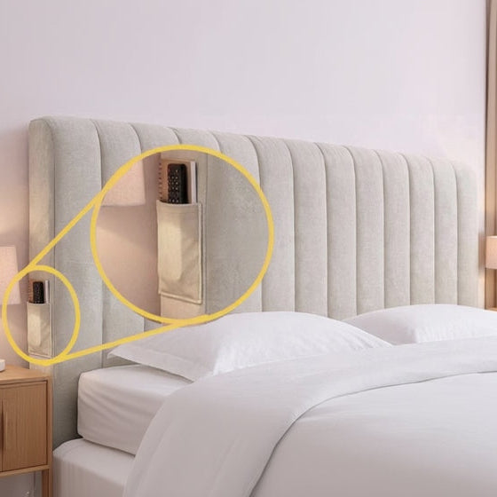 Protector tipo funda para cabecero de cama