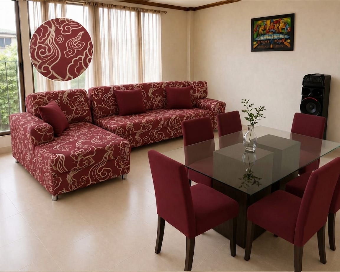 Combo de sala (L2 o L3) sillas de comedor