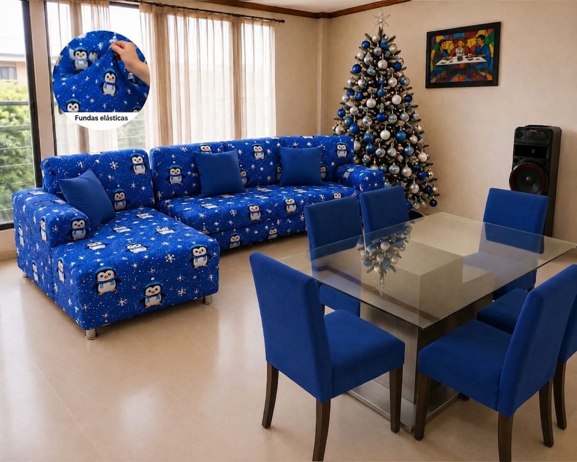 Combo de sala (L2 o L3) sillas de comedor