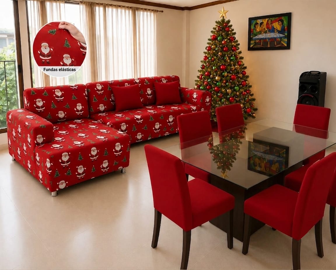 Combo de sala (L2 o L3) sillas de comedor