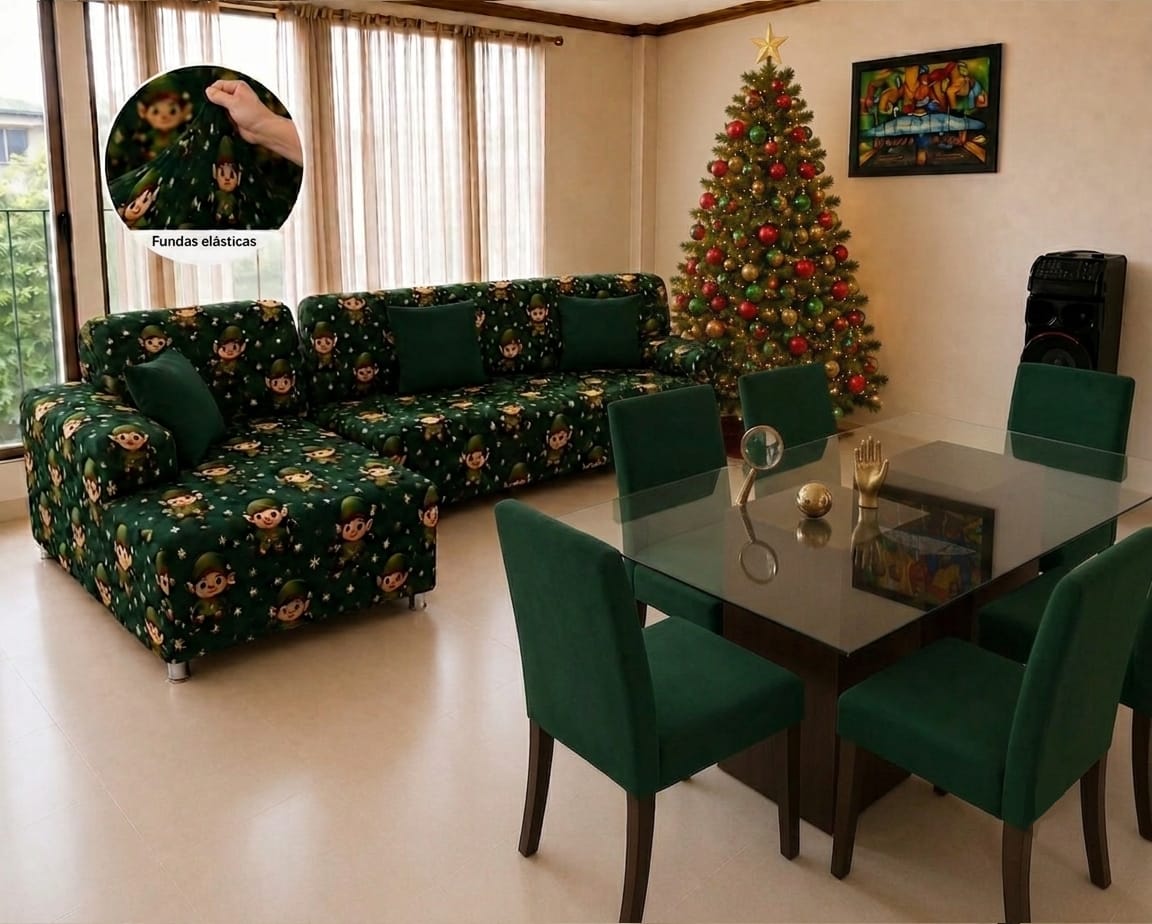 Combo de sala (L2 o L3) sillas de comedor