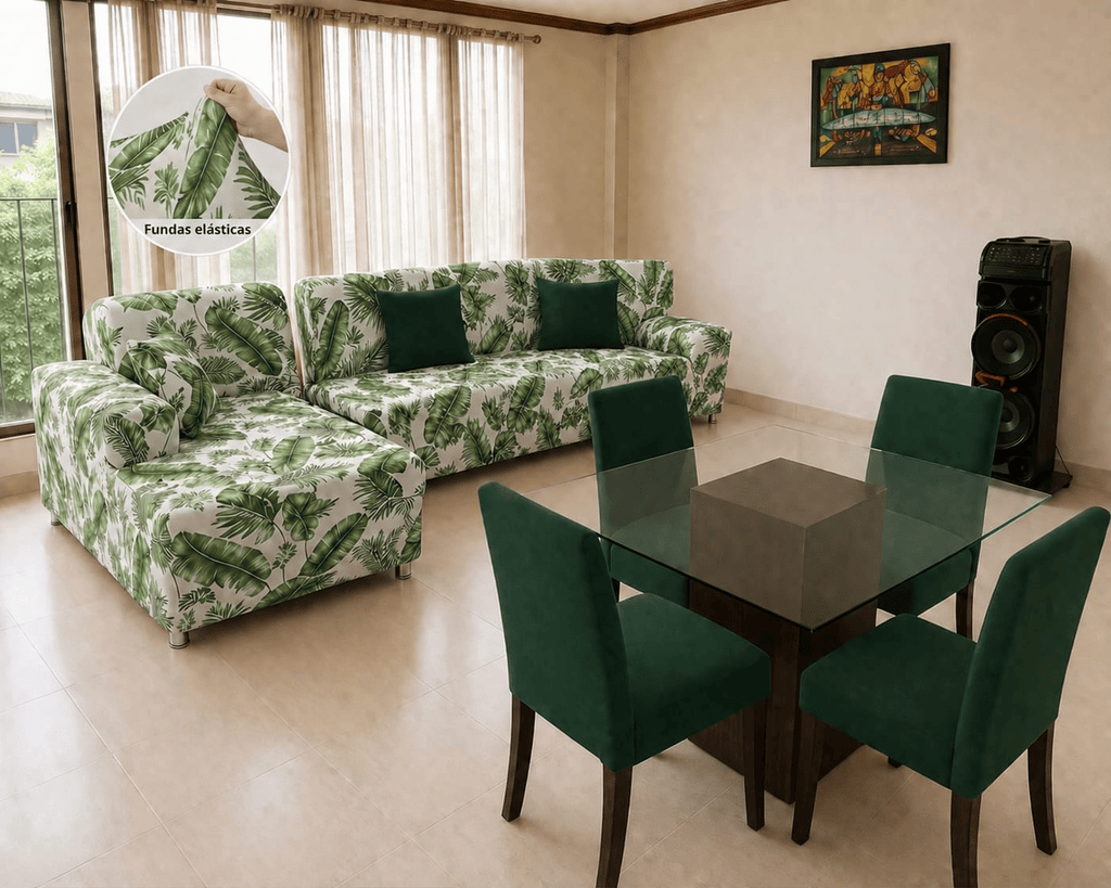 Combo de sala L2 y sillas de comedor
